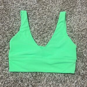 Green lululemon bra